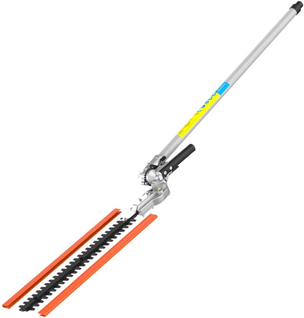 FUXTEC Decespugliatore a Benzina FX-MT252ER Multitool 5in1, 52 cc, Imbracatura Incl. Prolunga 1m 3 CV Combinata Tagliasiepi con Potatore Regolabile su Asta Sistema Combinato Decespugliatore a 2 Tempi