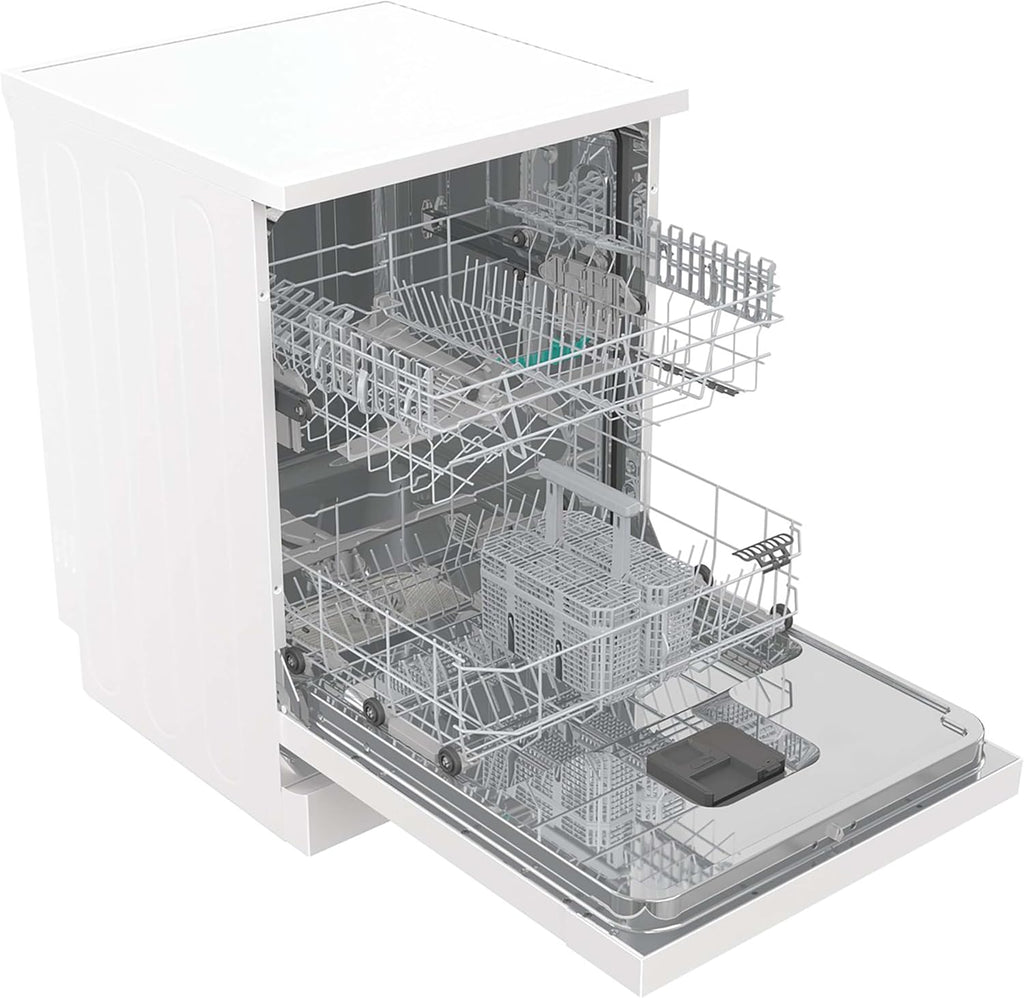 Gorenje GS642E90W Lavastoviglie a libera installazione, 60 cm, 13 coperti, Total AquaStop, protezione completa anti-trabocco, Programma Igiene, funzione SpeedWash, autopulizia, cestello portaposate UltraClean