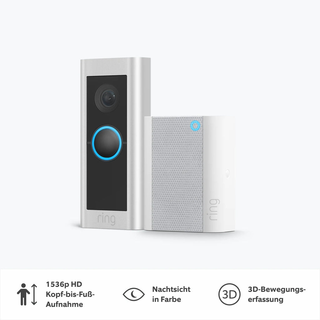 Videotürklingel Pro Kabel mit Chime (Bisher: Video Doorbell Pro 2 mit Chime)