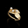 Lorbeer - Anello con perle