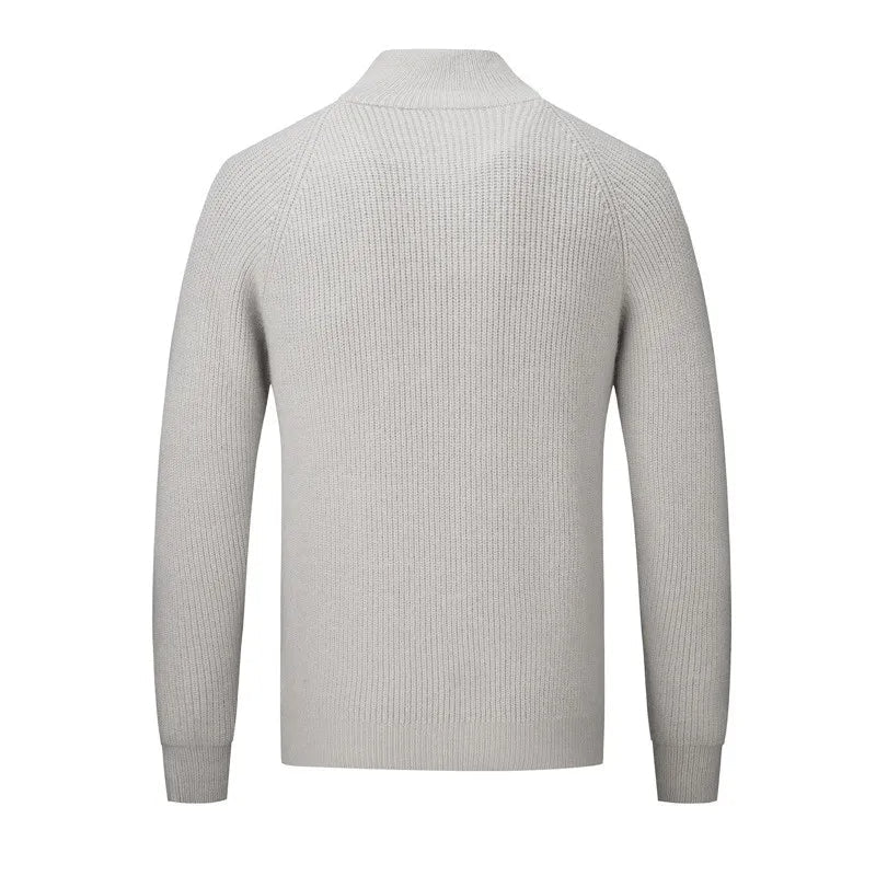 Strickjacke mit Reiverschluss für Herren