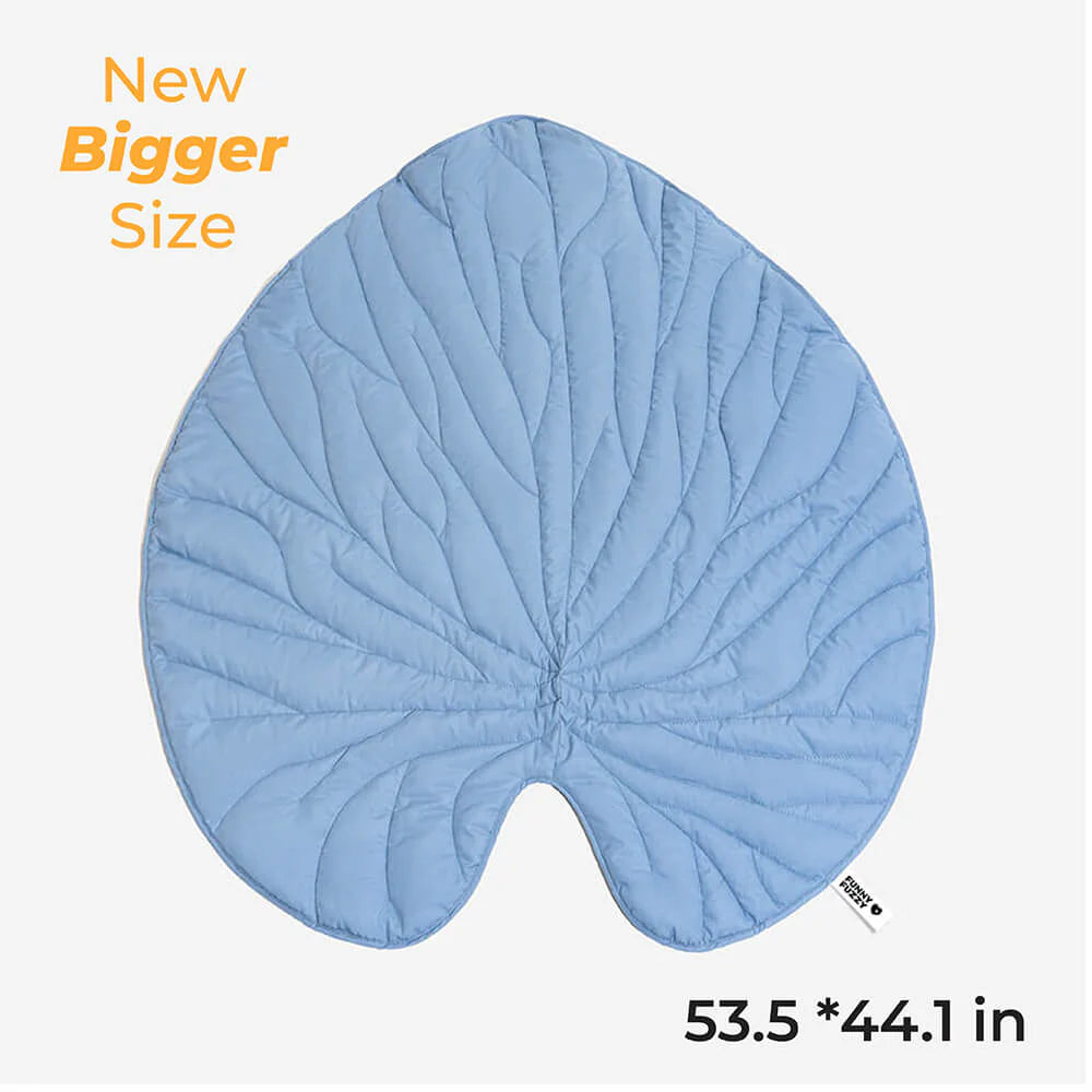 Coperta per cani a forma di foglia per persone - Tappetino comfort extra large