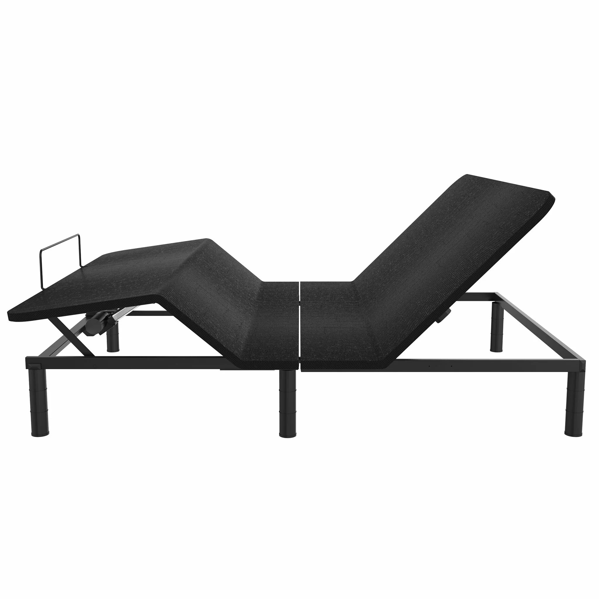 Lykke Verstellbar Bett Nordic Deluxe 90x200cm, schwarz