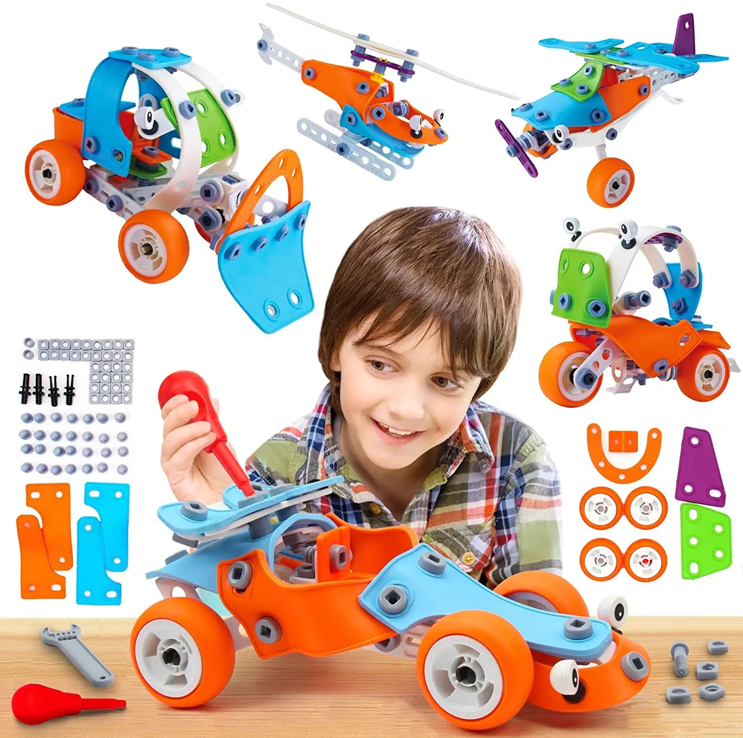 Build Genius Playset - Baukastenset - MINT Spielzeug