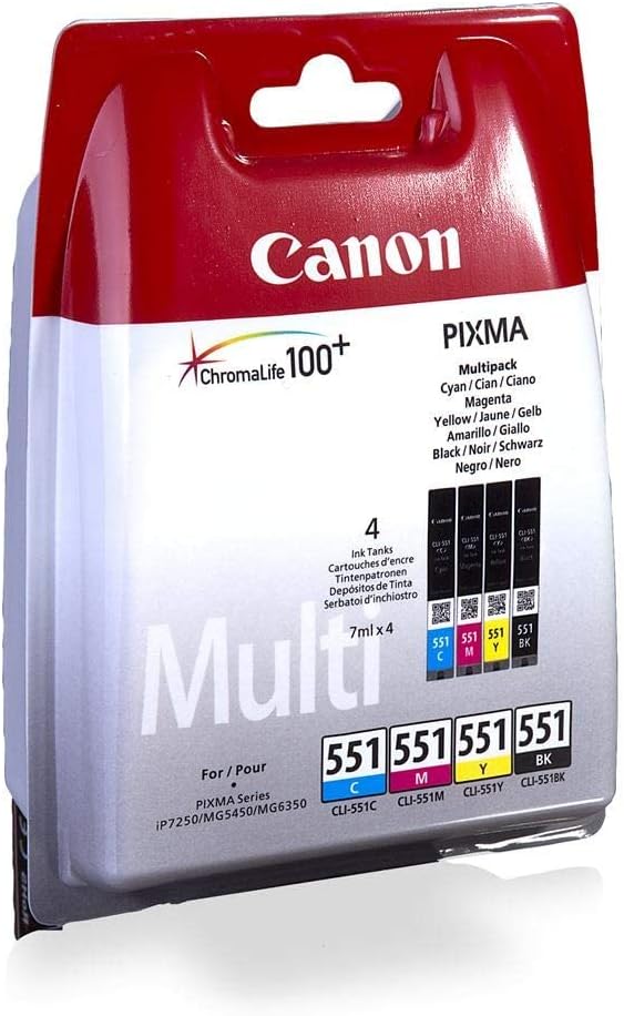 Canon PIXMA iX6850 Stampante Multifunzione a Getto d'Inchiostro a Colori A3+ (Stampante per Ufficio, Stampa Fotografica, Stampa Testo, 9.600 x 2.400 DPI, WiFi, WLAN, USB, 5 Inchiostri Separati, Stampa Diretta, App di Stampa) Nera