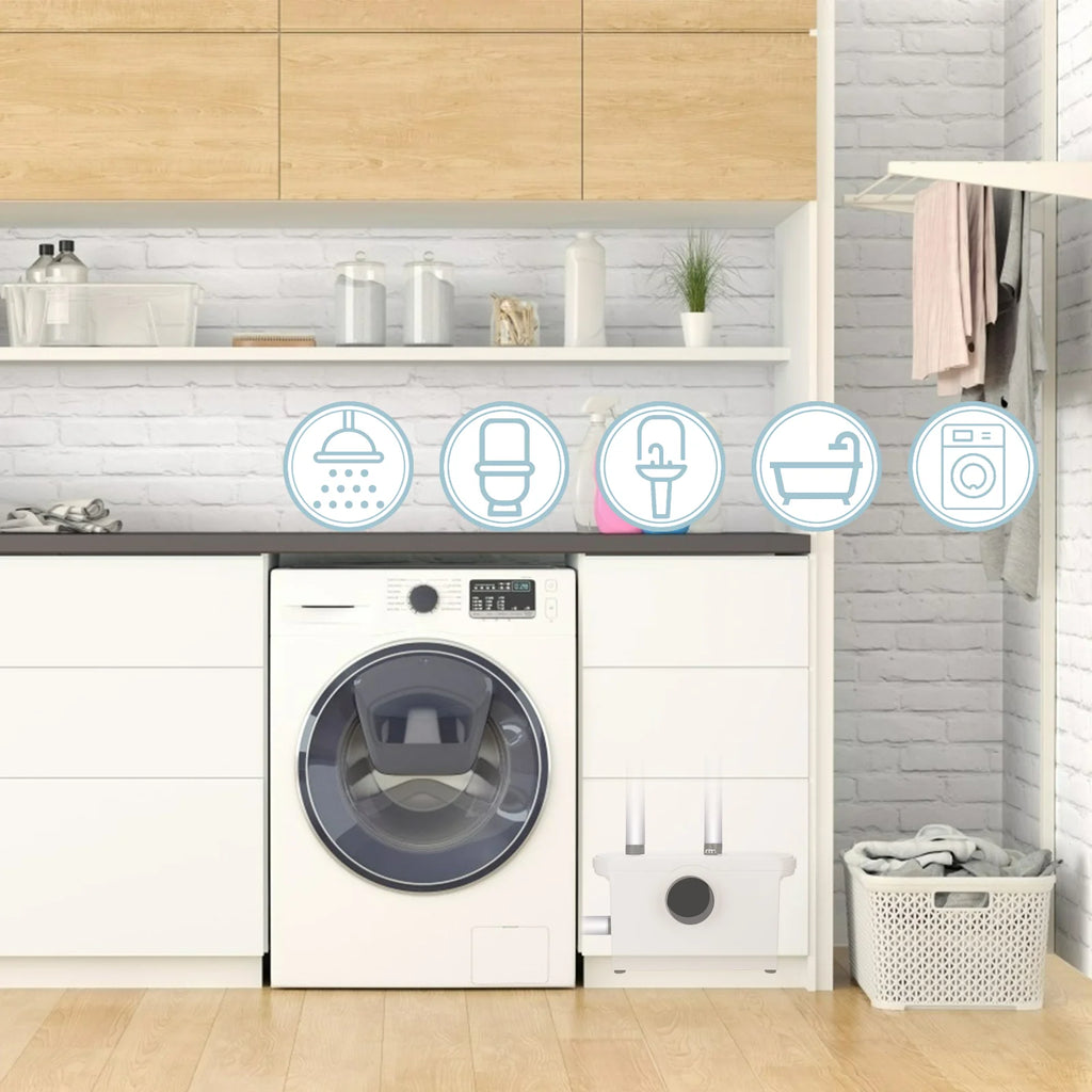Sonnewelt 600W Hebeanlage 140 L/min Schmutzwasserpumpen