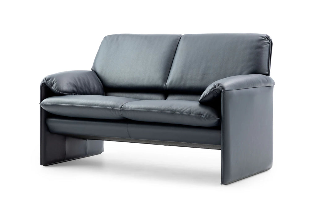 Leolux kleines Hochlehnersofa Bora Bèta, Klassiker, verschiedene Gren Leder Senso, Bora Beta