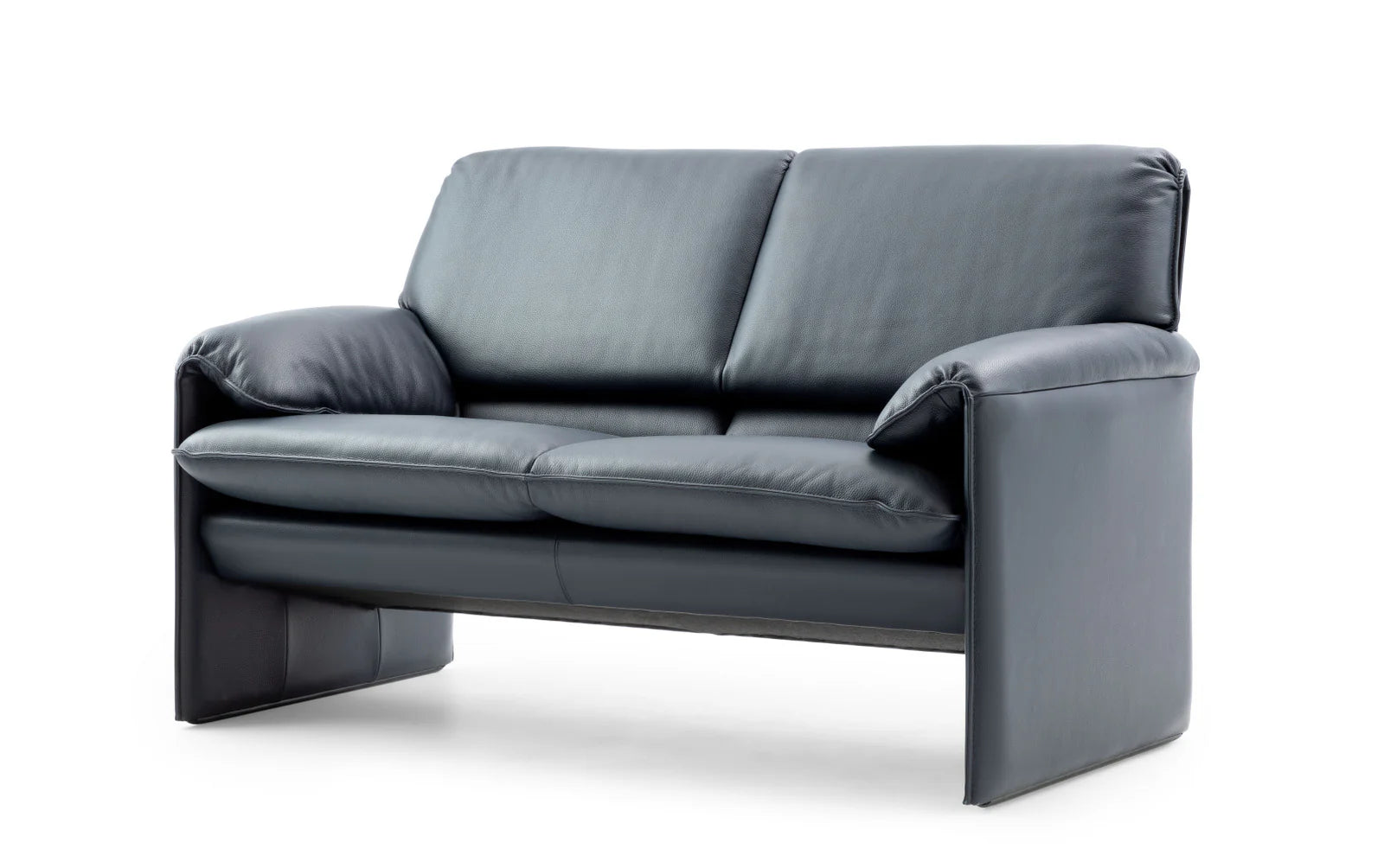 Leolux kleines Hochlehnersofa Bora Bèta, Klassiker, verschiedene Gren Leder Senso, Bora Beta
