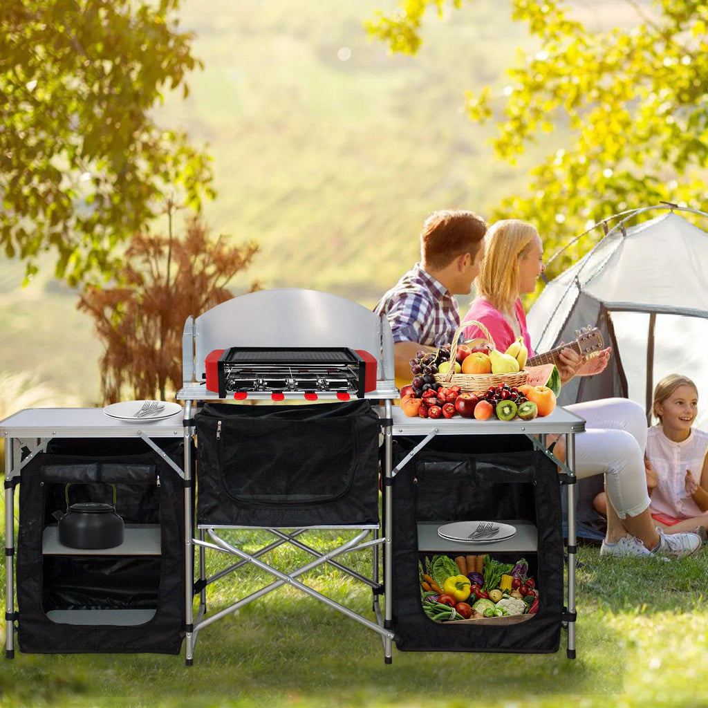Sonnewelt Campingküche Alu 5 Fcher