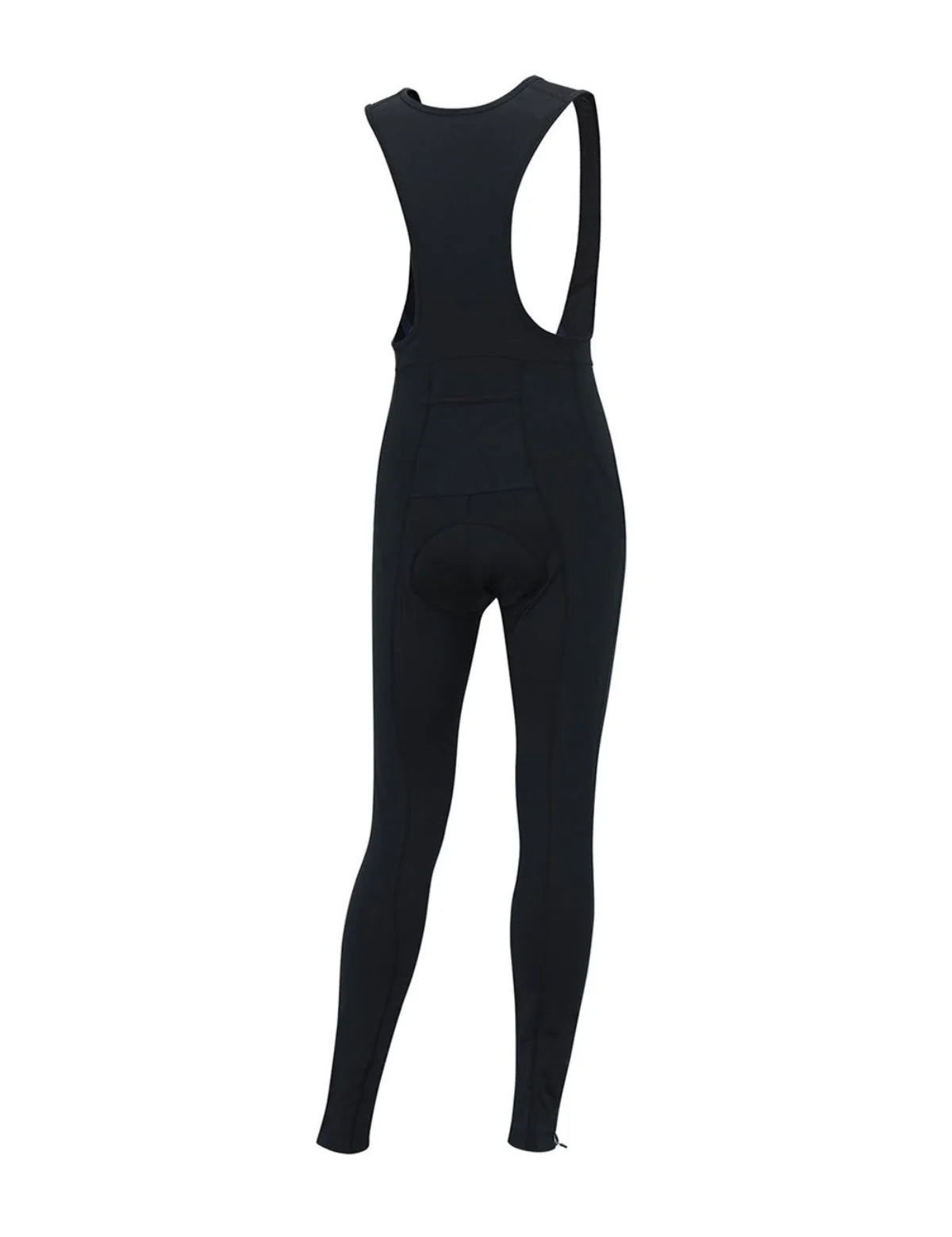 Herren Thermo Fahrradhose Lang Trgerhose Pro Schwarz