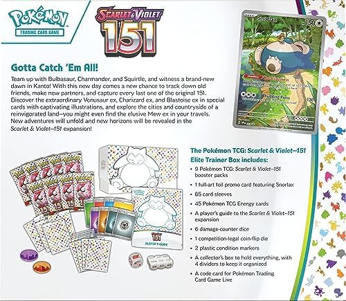 Pokemon GCC Scarlatto e Violetto 3.5 Pokemon 151 Elite Trainer