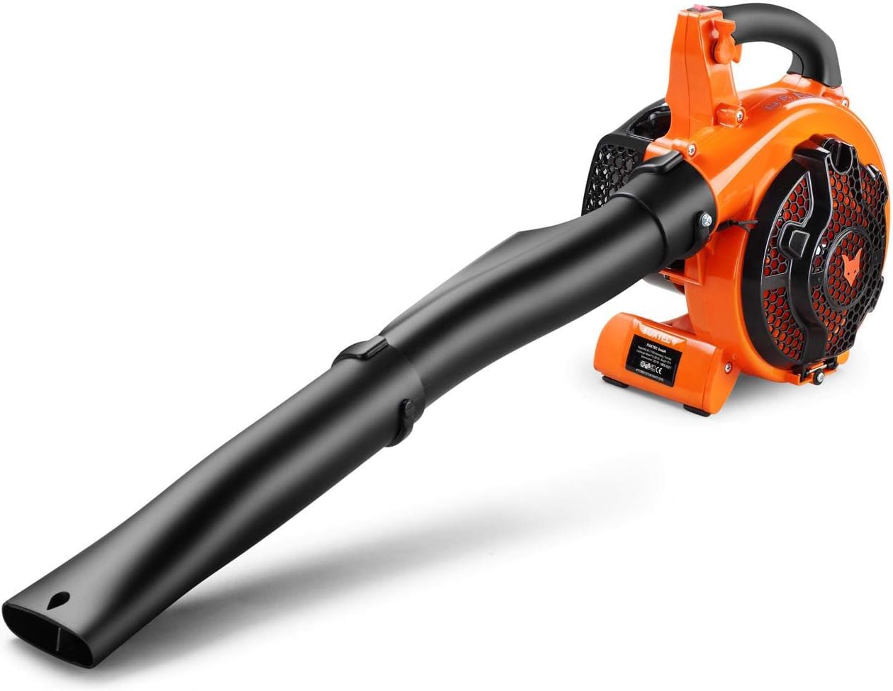 FUXTEC Benzin Laubsauger 4in1 FX-LBS126 2-Takt Laubbläser & Laubhäcksler inkl. 2Blasrohre & 45l Fangsack – getestet Oberklasse 1,4 – Blasgeschwindigkeit 71 m/s