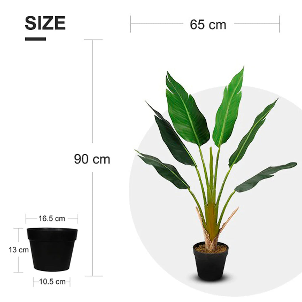 Lykke Pianta artificiale Strelitzia 90cm