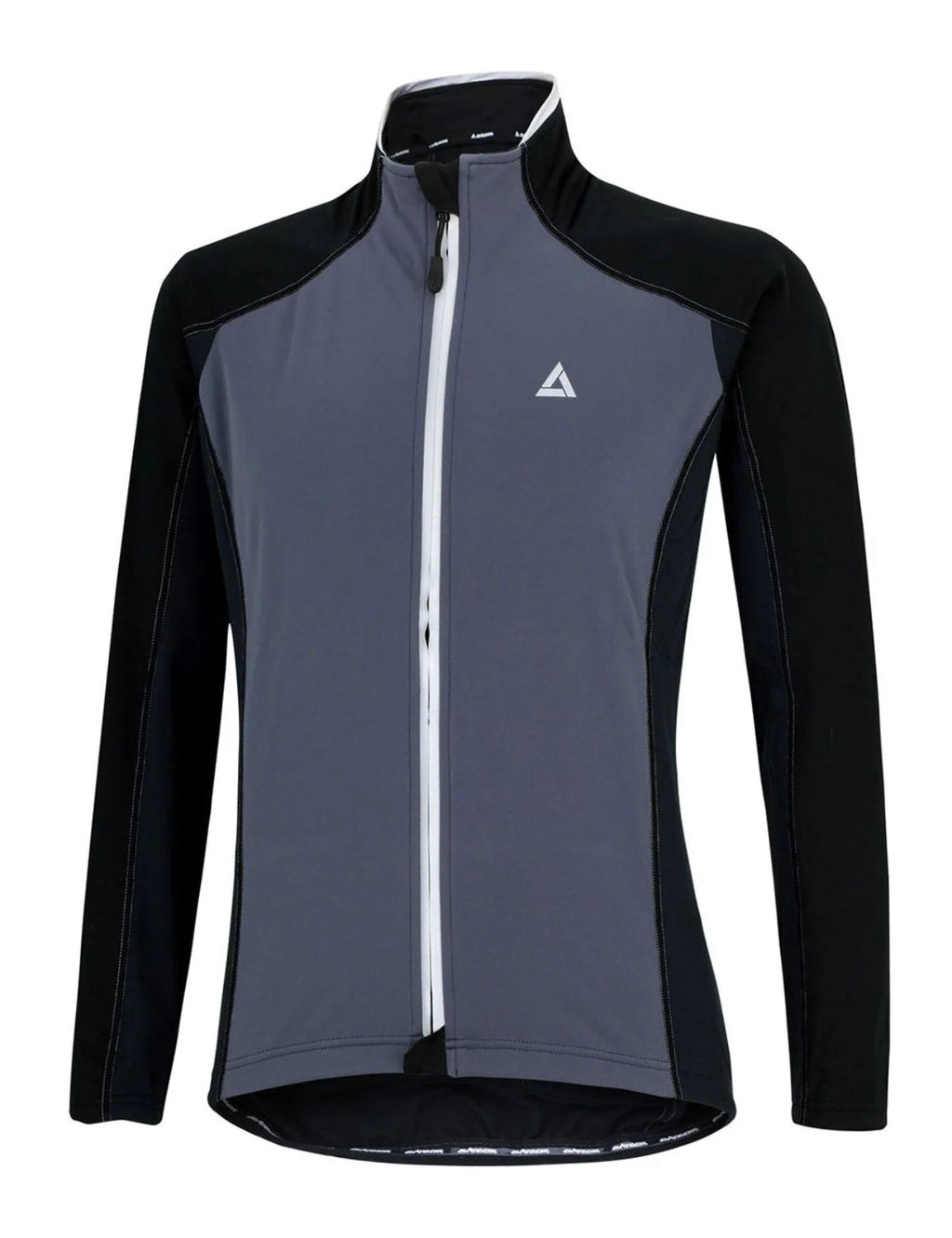 Herren Thermo Fahrradjacke Comfort Line Schwarz Grau