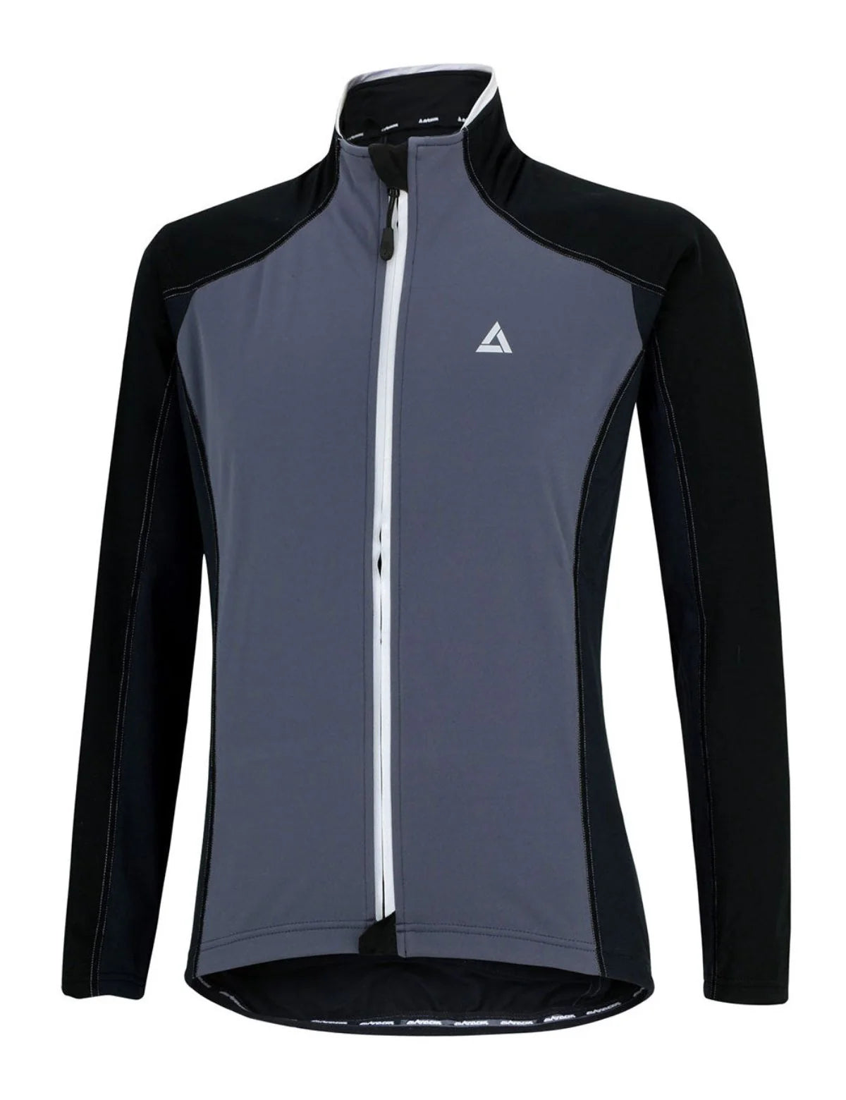 Herren Thermo Fahrradjacke Comfort Line Schwarz Grau