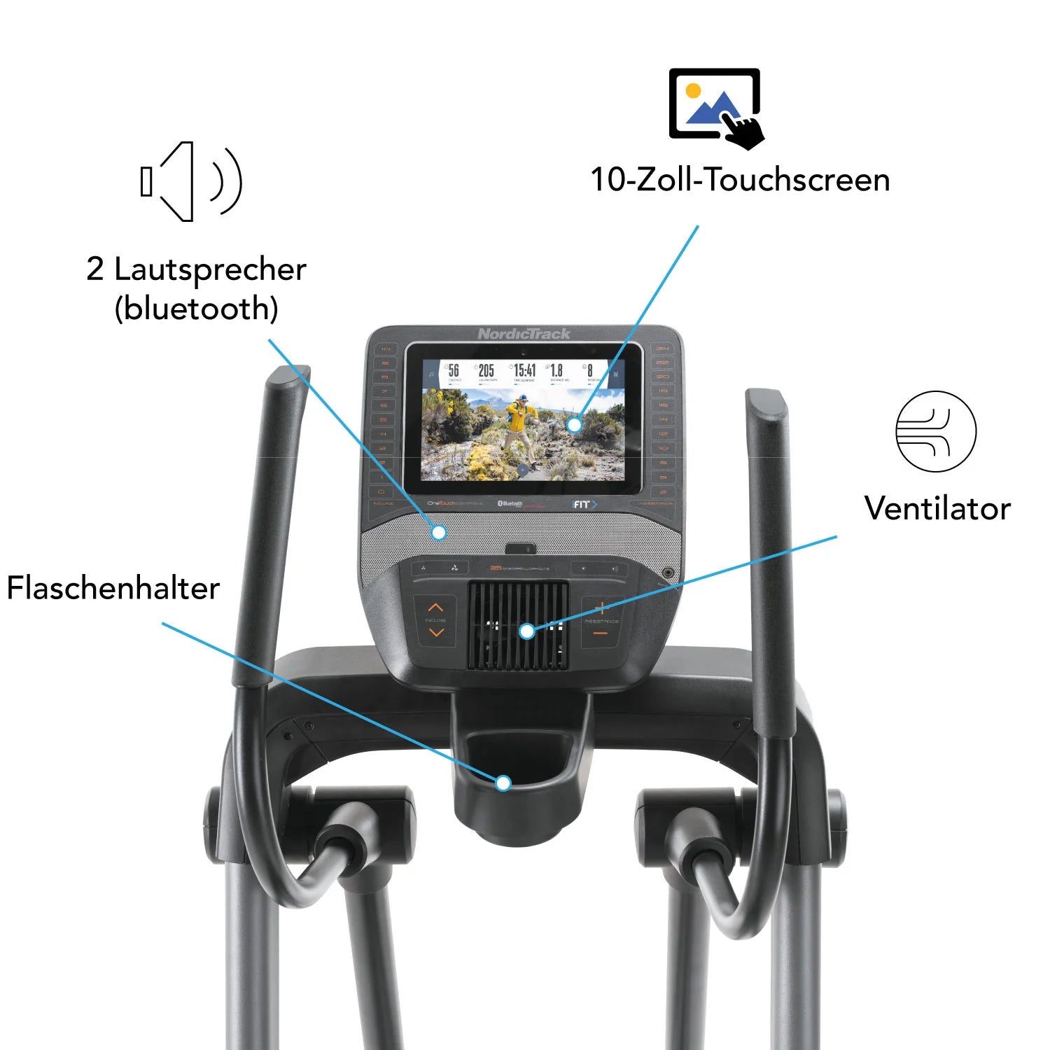NordicTrack Crosstrainer FS10i FreeStride Trainer