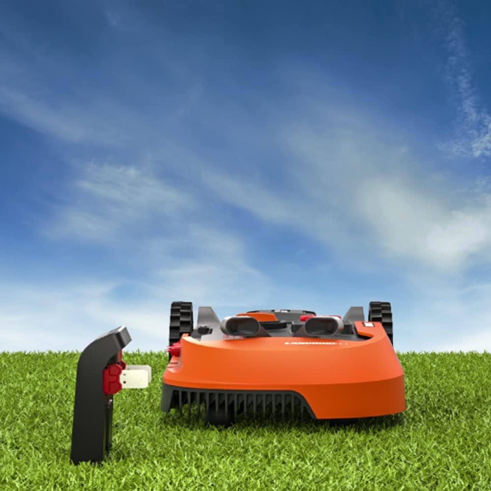 WORX Landroid M WR141E Robot tosaerba/Rasaerba a batteria per piccoli giardini fino a 500 mq/Rasaerba semovente per un taglio netto, Multicolore