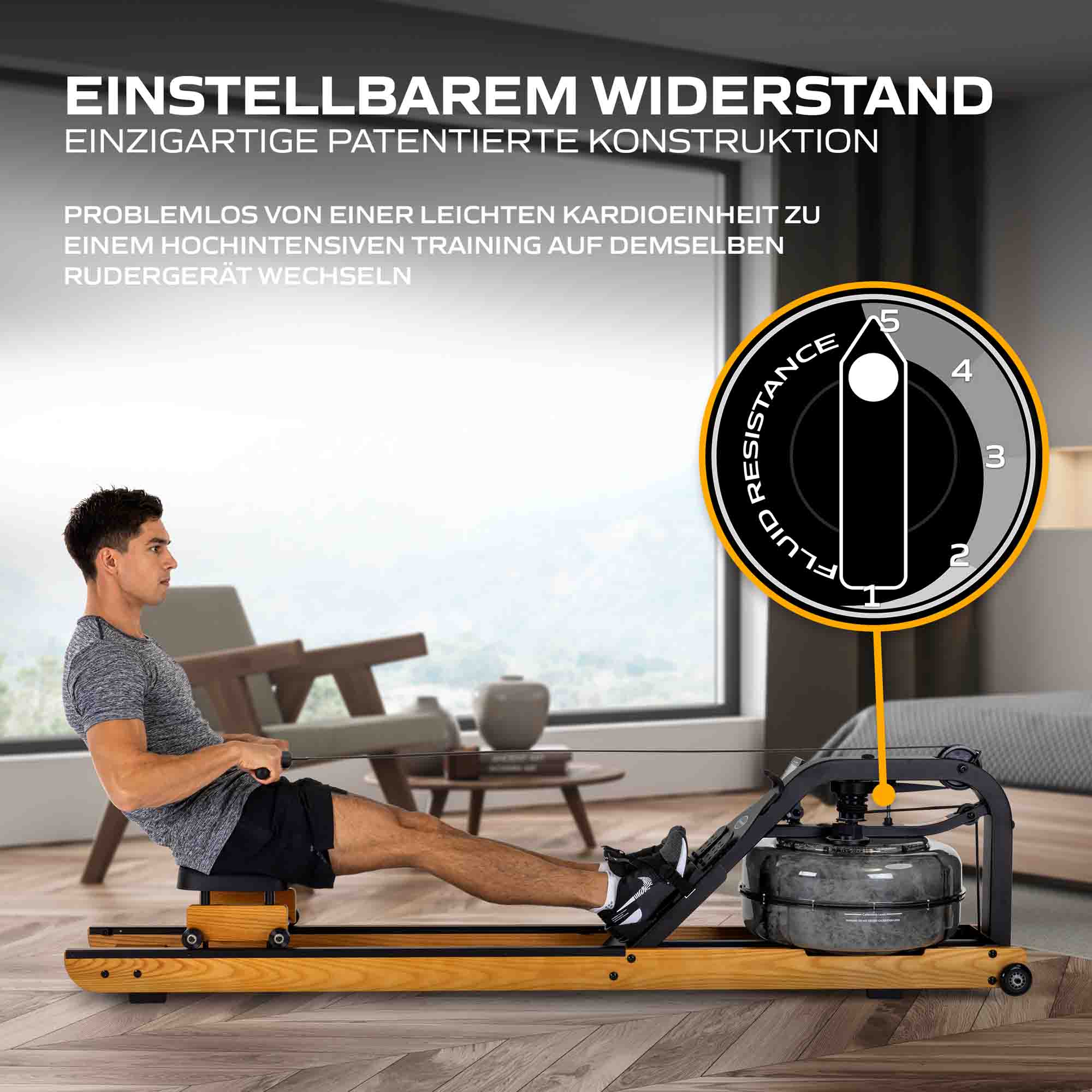 Fluid Rower Rudergert Apollo V