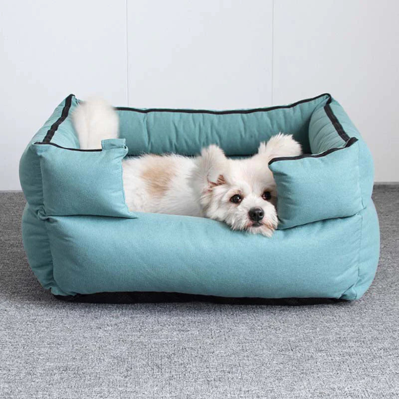 Letto di lusso per cani a doppia imbottitura – Comodo ed elegante