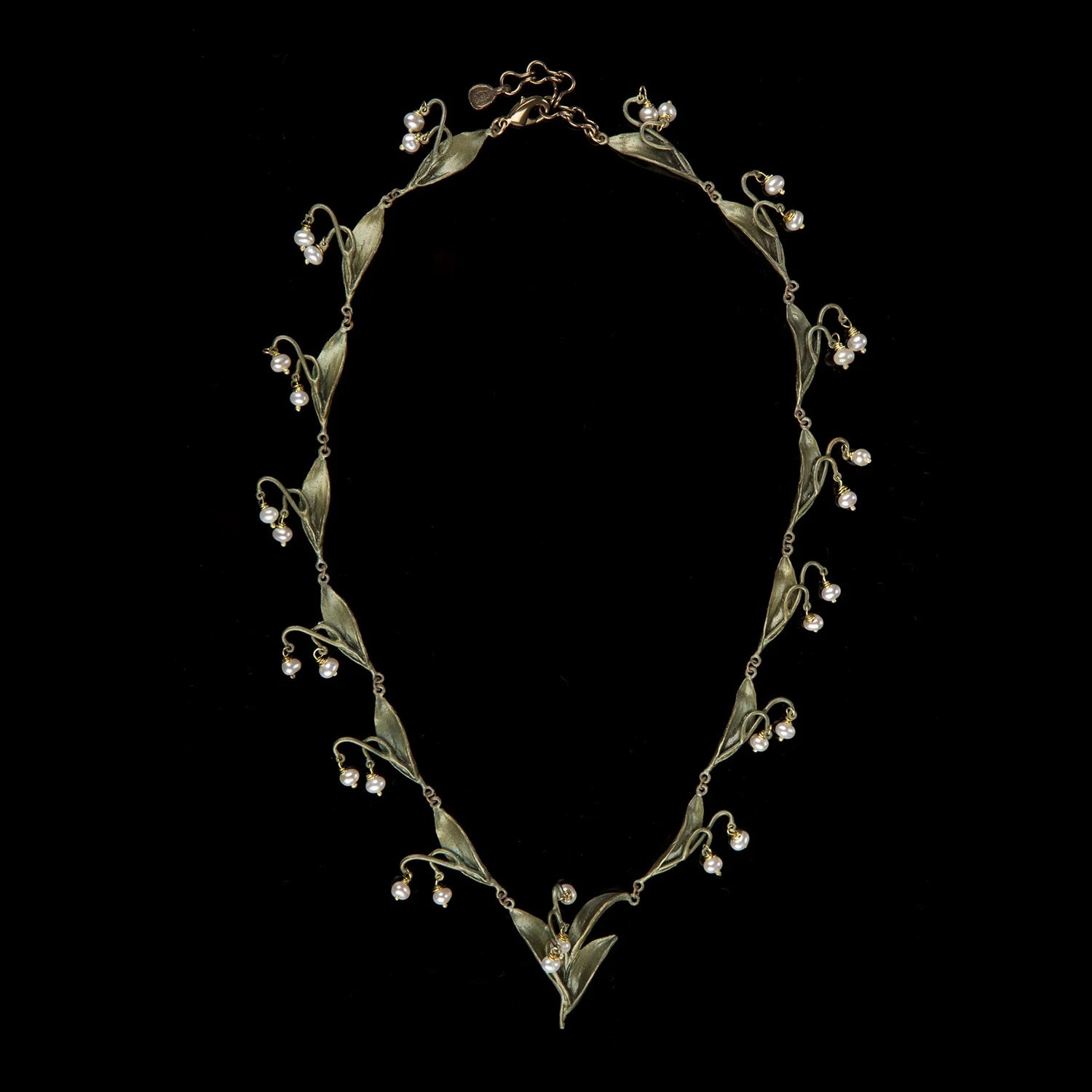 Maiglöckchen - Collana di foglie