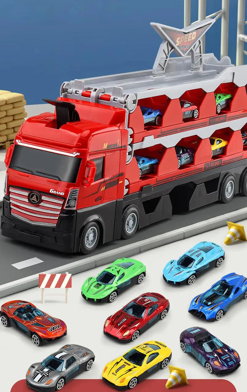 Camion Trasportatore di Auto - Divertimento in Movimento - Camion Giocattolo