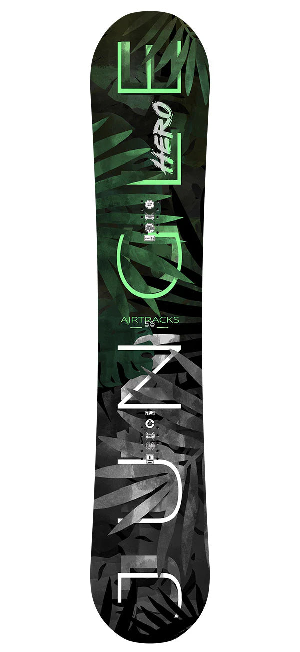 Herren Snowboard Jungle Hero Hybrid Rocker Wide
