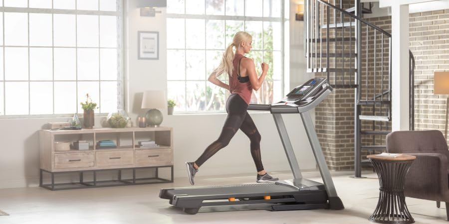 NordicTrack T-Serie: Perfekte Laufbnder für den Heimgebrauch, Laufband mit Steigung, Bluetooth-fhig, 136 kg Benutzerkapazitt