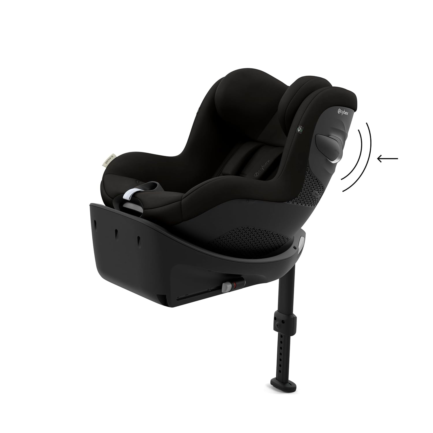 Seggiolino auto CYBEX Gold Sirona Gi i-Size Plus con base, Da 3 mesi a 4 anni circa (Dalla nascita con inserto per neonati), Max. 20 kg, 61-105 cm (Da 40 cm con inserto per neonati), Stormy Blue