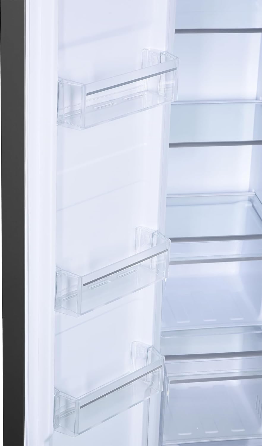 Beko GNO5322WDXPN Side-by-Side, frigorifero, congelatore, volume totale 532 l, vano frigorifero 347 litri, vano congelatore 185 litri, display multifunzione, NoFrost, dispenser acqua, acciaio inossidabile