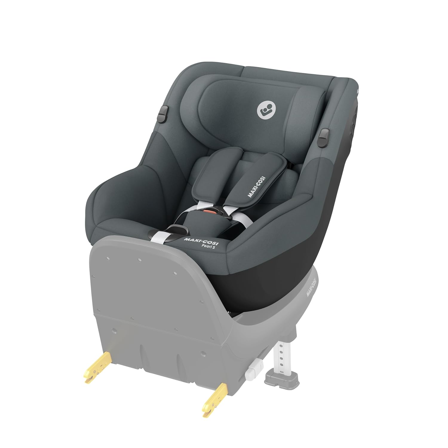 Maxi-Cosi Pebble 360 Pro, Seggiolino auto reclinabile SlideTech, da 0 a 15 mesi, da 0 a 13 kg, da 40 a 87 cm, per i seggiolini auto girevoli FamilyFix 360 Pro, G-CELL Side Impact Protection, Tonal Graphite