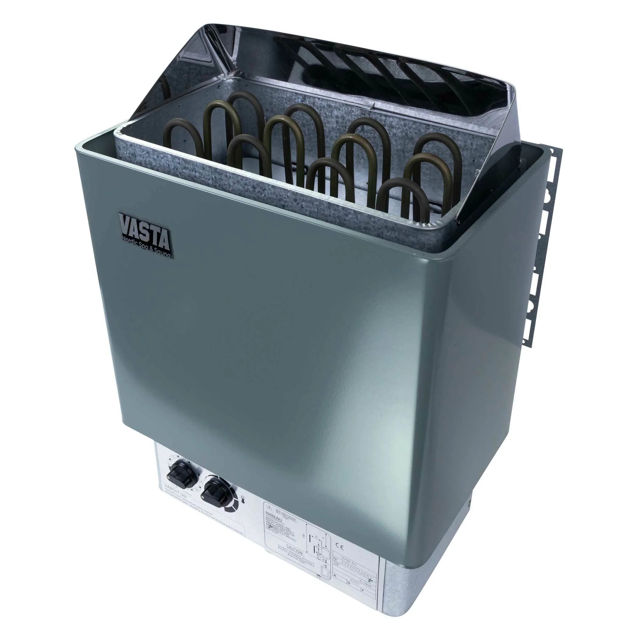 Vasta Saunaofen elektrisch Spark 6kw, feste regelung, 5-8m3