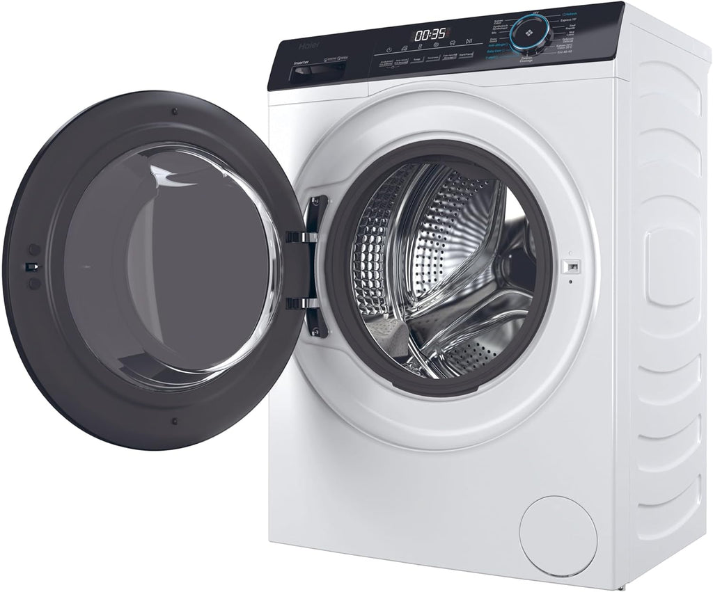 Haier I-PRO SERIE 7 HW80-B14979 Waschmaschine / 8 kg / A - beste Effizienz / Direct Motion Motor - absolut leise / XL-Trommel / Refresh-Dampfprogramm / Vollwasserschutz / ABT