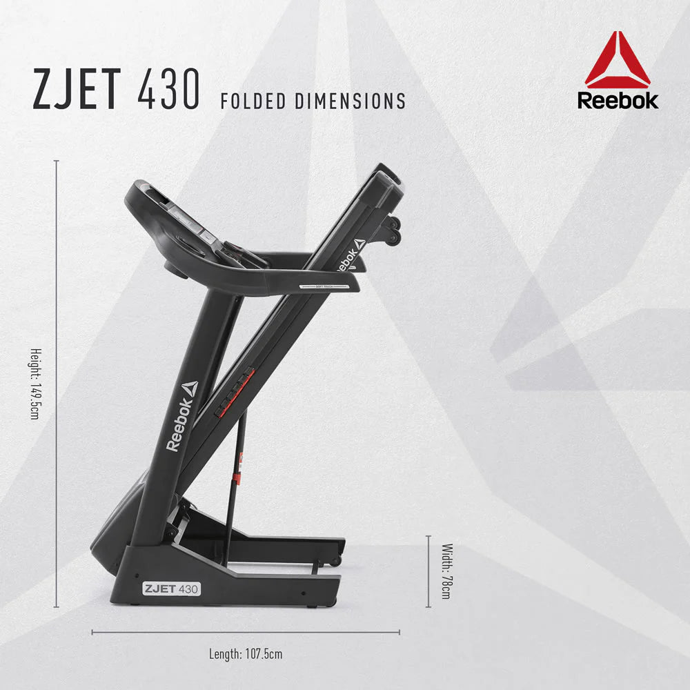 Tapis roulant Bluetooth Reebok ZJET 430