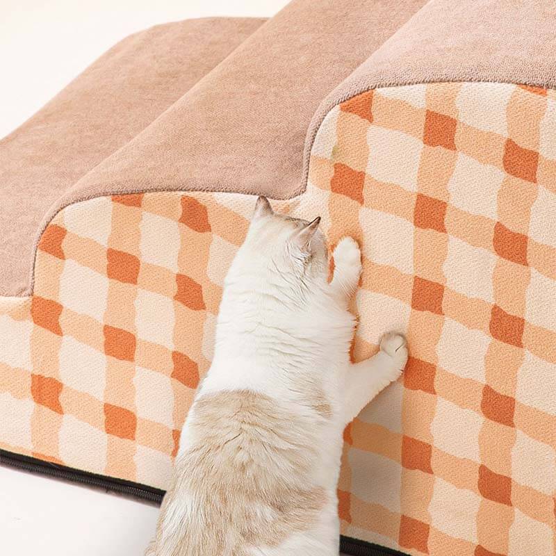 Haustierfreundliche Treppe mit flexiblem Design für müheloses Klettern
