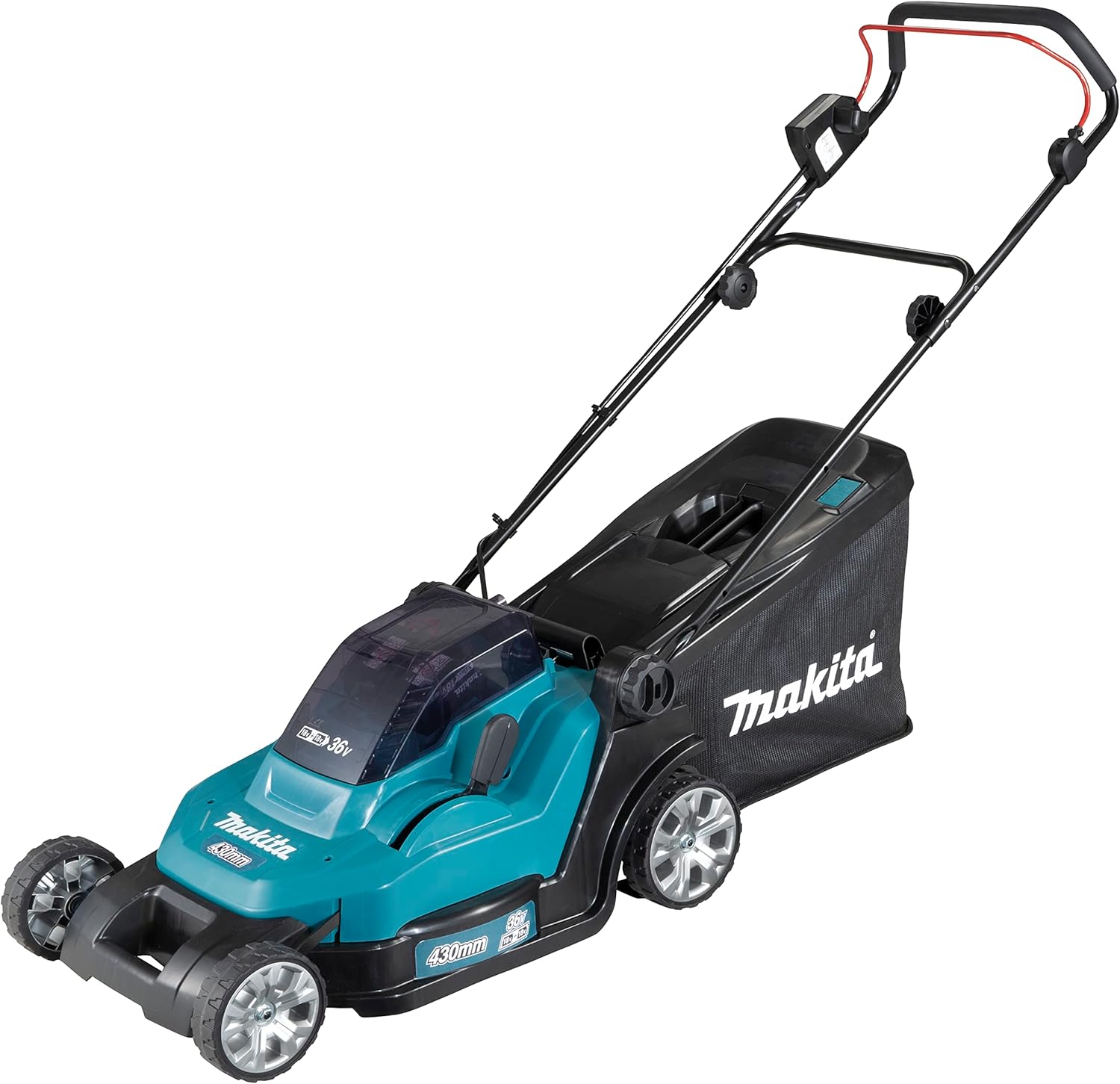Makita DLM432Z Tosaerba a batteria 2x18 V (senza batteria, senza caricabatterie)