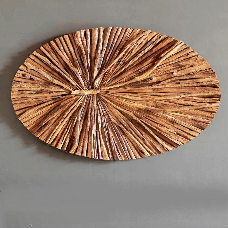 Wandlampe Holz LUNAR