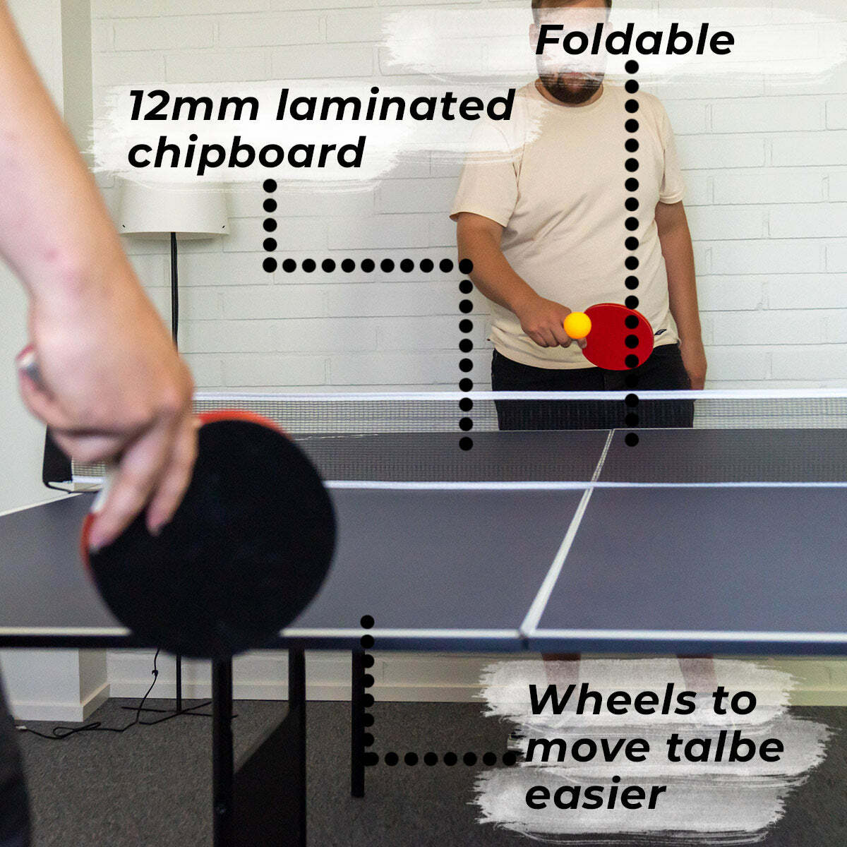 ProSport Tischtennisplatte offiziell, faltbar