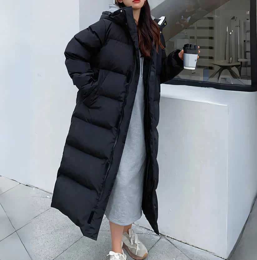 Isabel - Cappotto lungo in piumino per l'inverno