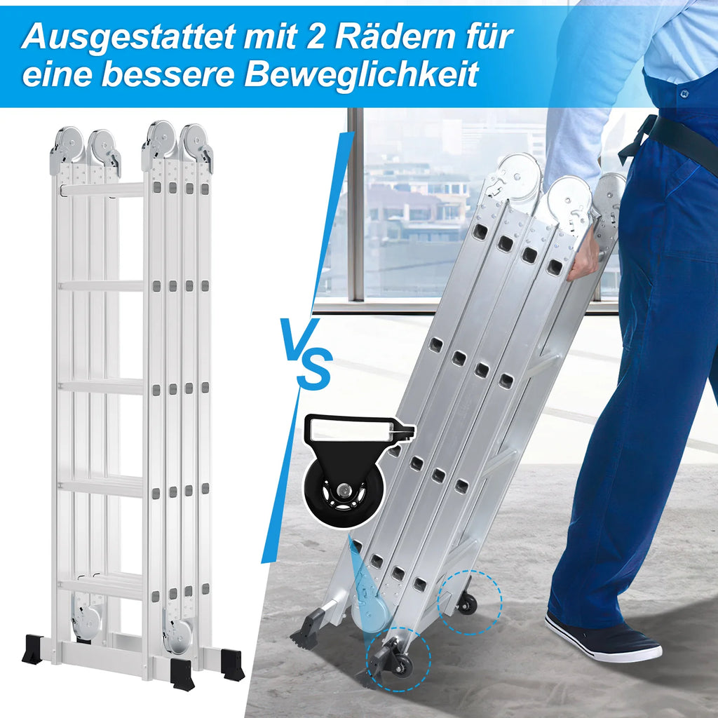 Scala multiuso in alluminio Sonnewelt 4.7M/5.8M