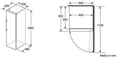 Siemens GS54NAWCV iQ500 Congelatore verticale, 176 x 70 cm, 327 L, NoFrost mai più sbrinamento, bigBox spazio per alimenti di grandi dimensioni, varioZone ripiani e cassetti flessibili in vetro, Bianco