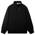 Maglione casual da uomo con cerniera a un quarto