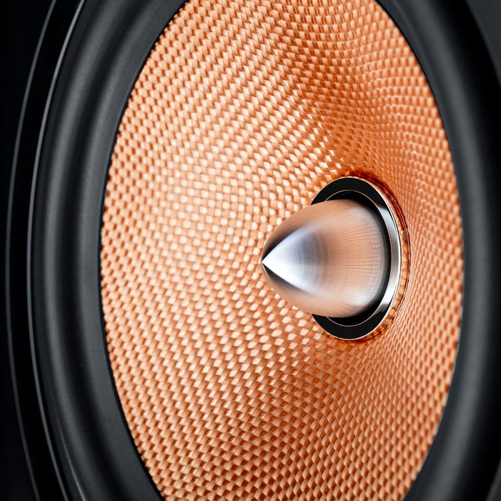 Diffusori stereo Teufel Ultima 40 - Coppia di diffusori da pavimento Hi-Fi di alta gamma, tweeter phase-plug, sistema a 3 vie, doppio tubo bass reflex, musica, audio di film, giochi - neri