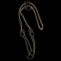 Petite Driftwood Necklace  - 38 Long Patina/Gold