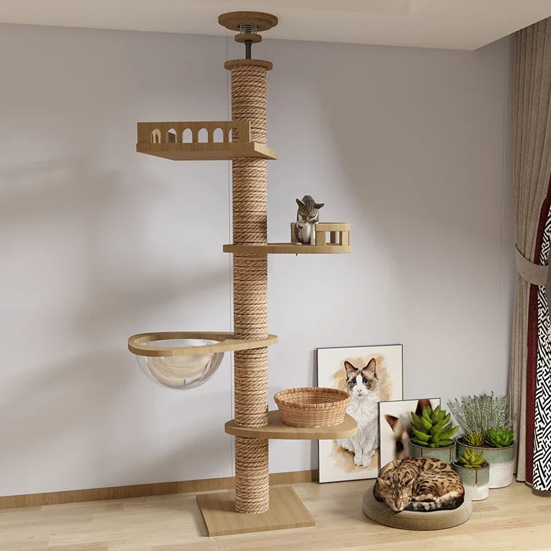 Tiragraffi per Maine Coon – Tiragraffi extra robusto per gatti di taglia grande