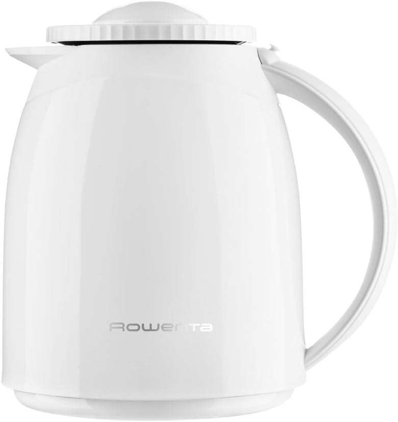 Rowenta CT3801 Filter- Kaffeemaschine Adagio Milano | Mit Kunststoff-Thermokanne | 8-12 Tassen | Wei/Edelstahl & Philips Toaster – 2 Toastschlitze, 8 Stufen, Brtchenaufsatz, wei (HD2581/00)