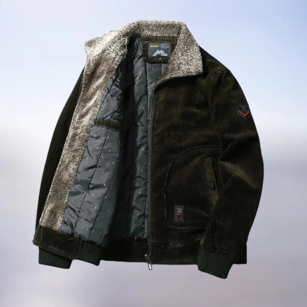 Giacca invernale da uomo classica | Calda