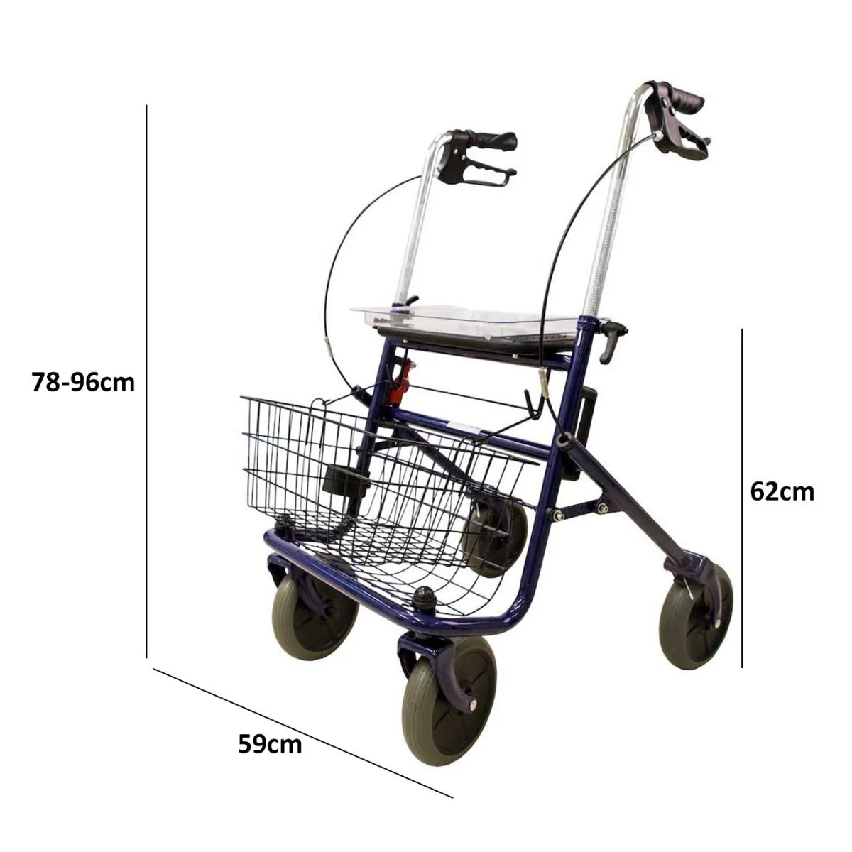 Arvo Rollator, für den Innen- und Auenbereich