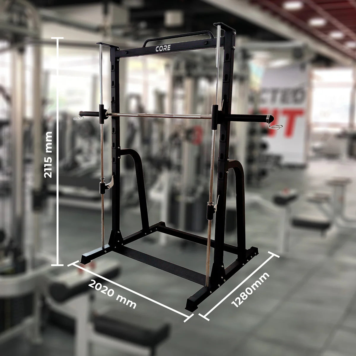 Rack per squat Core con Smith Machine