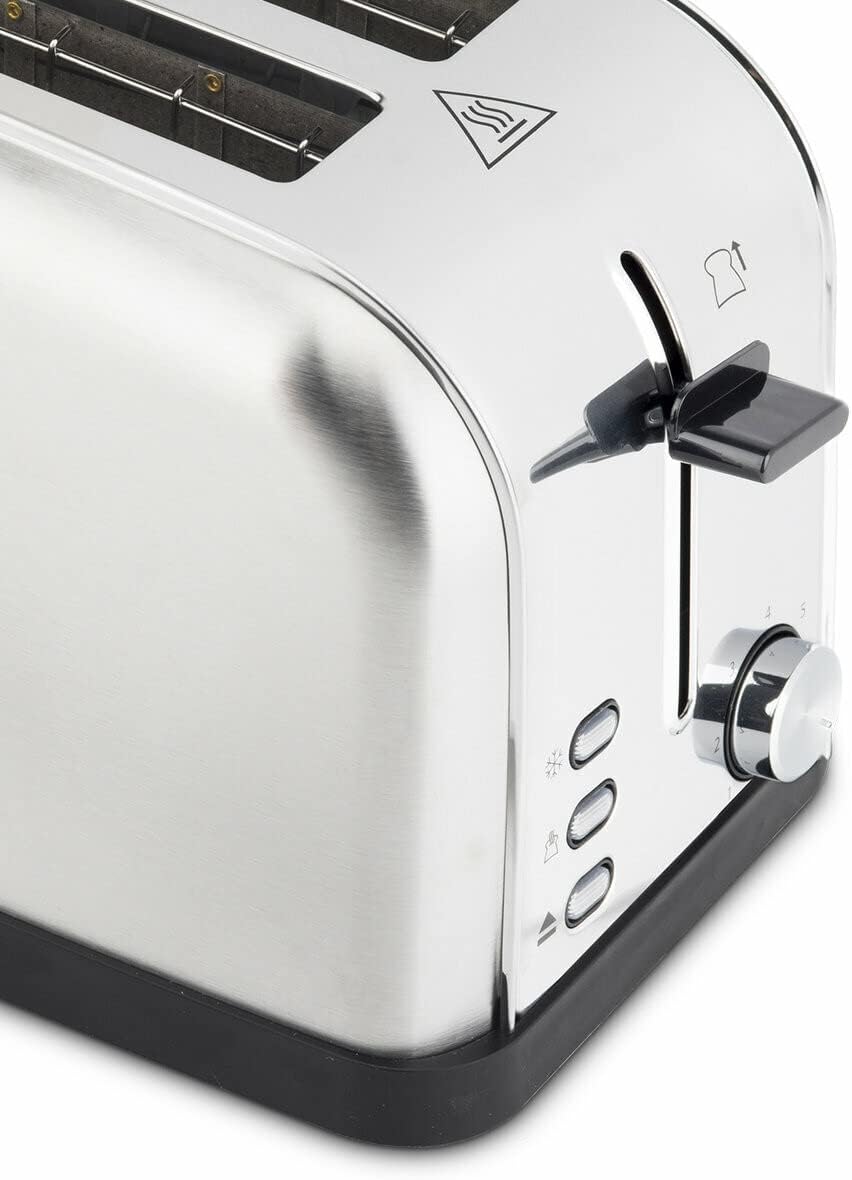H.KOENIG TOS32 Tostapane 4 fette, acciaio inox