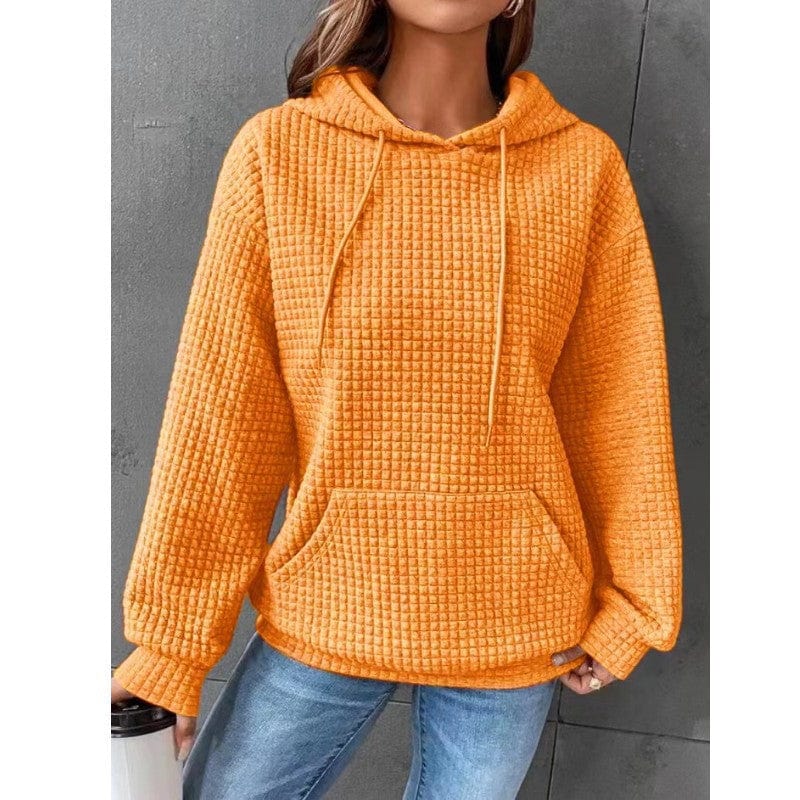 Felpa con cappuccio della collezione stagionale da donna